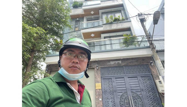 [KHU PHÂN LÔ TUẤN ANH REVERSIE] - NHÀ MỚI 4 TẦNG - ĐƯỜNG NHỰA 10m Ô TÔ QUAY ĐẦU - HUỲNH TẤN PHÁT