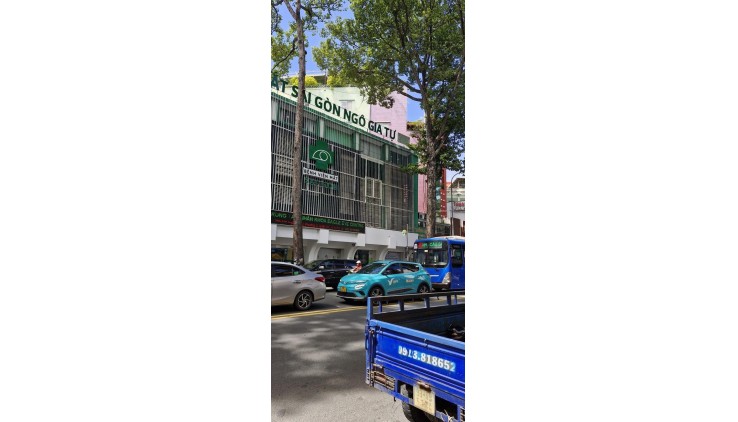 *Ngô Gia Tự Quận 10, 4Tầng BTCT Vài Căn Ra Mặt Tiền-50m2-Ngang Nở Hậu 5m, HCĐ Nhỉnh 6Tỷ