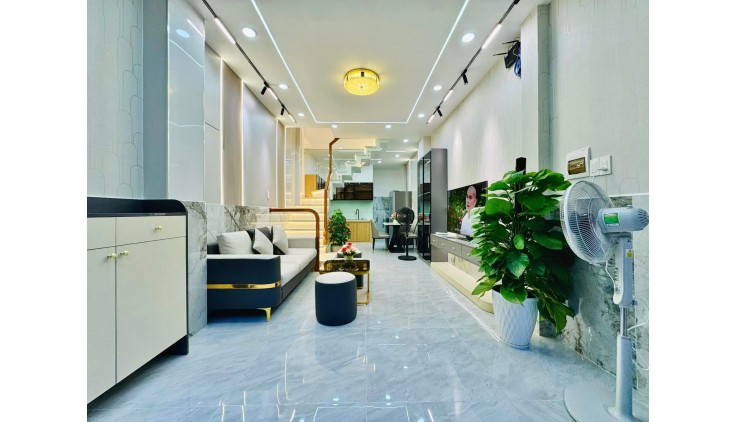 NGAY HẺM 220/ NGUYỄN VĂN KHỐI GÒ VẤP- 35m2 - NHÀ HIỆN ĐẠI FULL NỘI THẤT 