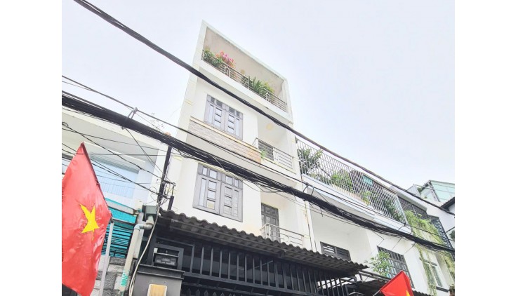 HẺM ÔTÔ ĐƯỜNG TRẪN XUÂN SOẠN, P.TÂN KIỂNG, Q.7, 70,7M², 4 TẦNG, 11,5 TỶ.