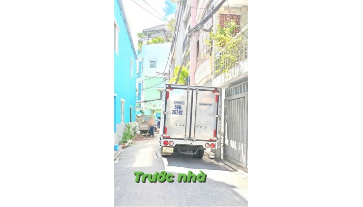 Chỉ 6.3 tỷ! Nhà 4 tầng, HXH đường Cô Bắc, Phường 1, Phú Nhuận, giáp Quận 1