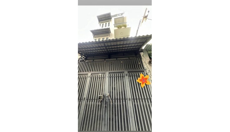 Bán nhà Đường B3, Tây Thạnh, Tân Phú, 39m2 (4.1 x 9.5) 4 tầng, Chỉ 5.34 Tỷ TL