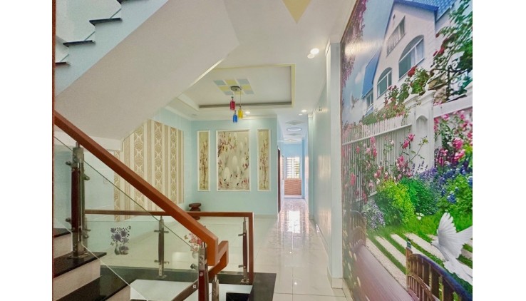 BÁN NHÀ TĂNG A QUẬN 9, HXH,  4T NHỈNH, FULL TIỆN ÍCH DT 80M2 NGANG 6M,