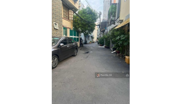 Ngộp bán gấp nhà hẻm 6m thông xe hơi Nơ Trang Long  Hoàng Hoa Thám P7 BT 3 lầu 6,5x19m 12,9 tỷ