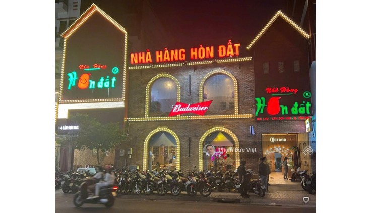 Vị trí đẹp 142 Tân Sơn Nhì Q.Tân Phú 12 x 26m - 305m2 - HĐT: 195 triệu - tháng giá: 69 tỷ