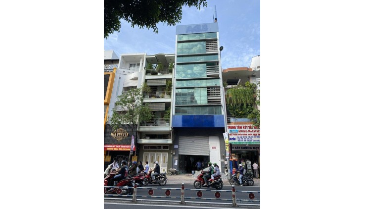 **Bán Nhà MTKD Chợ Vải Soái Kình Lâm Quận 5,6 tầng có thang máy, 4.2X18 HDT.50tr 29TỶ