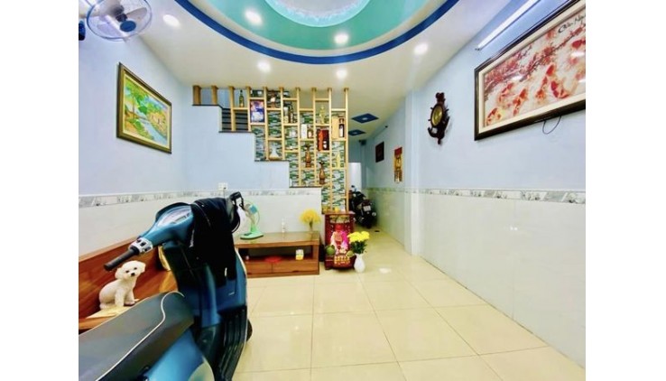 CẠNH AEON TÂN PHÚ - HẺM 1/ 4C ĐỖ CỬA - 45M 2 TẦNG 3 PHÒNG NGỦ NHỈNH 3 TỶ TL
