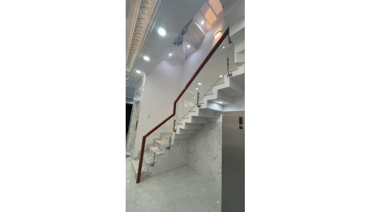 [KHU PHÂN LÔ TUẤN ANH REVERSIE] - NHÀ MỚI 4 TẦNG - ĐƯỜNG NHỰA 10m Ô TÔ QUAY ĐẦU - HUỲNH TẤN PHÁT