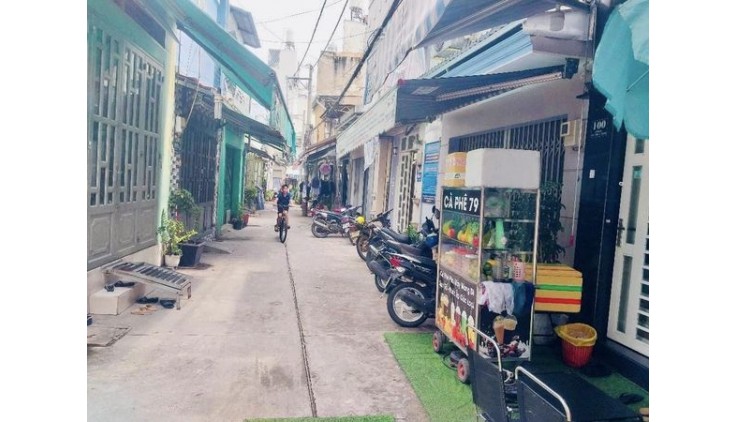 KHU ĐỒNG BỘ - HẺM XE HƠI SÁT MẶT TIỀN - NHÀ MỚI 2 TẦNG NỞ HẬU 48M NHỈNH 4 TỶ