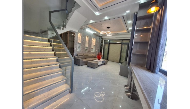 [BÁN VILLA SÂN VƯỜN] - NHÀ MỚI 4 TẦNG - KHU DÂN CƯ ĐỒNG BỘ - Đ. ĐÀO TÔNG NGUYÊN