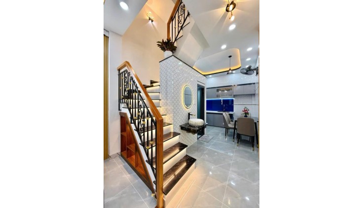 Nhà ngay City Land Gò Vấp, Hẻm 3 GÁC, nhà full nội thất, chưa đến 3 TỶ