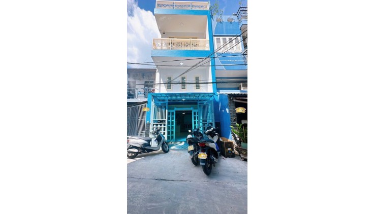 Bán nhà HXH Âu Dương Lân, Phường 3, Quận 8, 44m2, 4 tầng, nở hậu, hoàn công đủ chỉ 6.3 tỷ