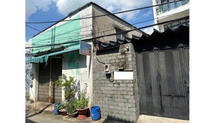 BÁN NHÀ LÔ GÓC 2 MẶT HẺM XE TẢI, BÌNH TRỊ ĐÔNG, BÌNH TÂN, SÁT VÁCH TÂN PHÚ, CHỈ 50TR/M2 TL