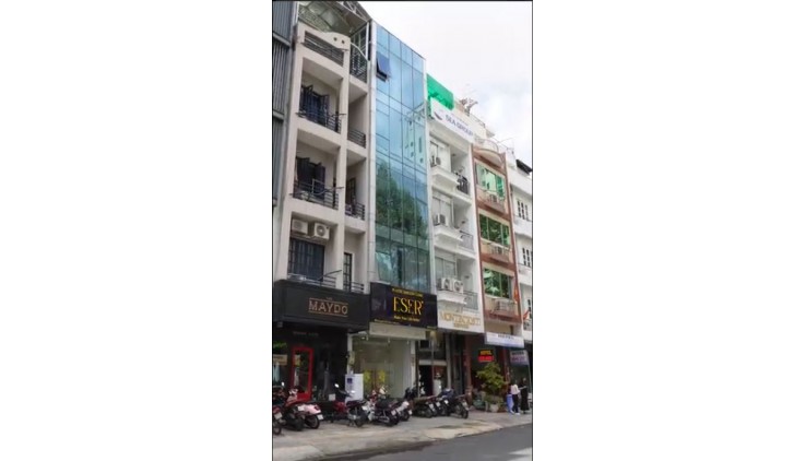 TÒA NHÀ 5 TÀNG, MẶT TIỀN NGUYỄN ĐÌNH CHIỂU - Q 1, CÓ THANHG MÁY, HDT 90TR/T