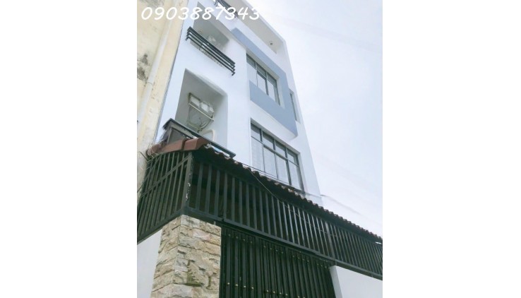 Bán Nhà Hẻm Ô Tô 6m - Phan Đăng Lưu - Quận Phú Nhuận - 4Tầng - 120m2 - Chỉ Nhỉnh 17Tỷ Hơn .
