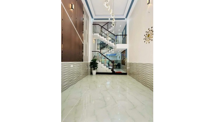 Nhà Mới Hẻm 6m, Khu Phân Lô Đồng Bộ, Xách Vali vào Ở Ngay, Giáp Gò Vấp
