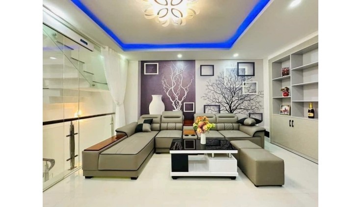 Nhà Mới Hẻm 6m, Khu Phân Lô Đồng Bộ, Xách Vali vào Ở Ngay, Giáp Gò Vấp