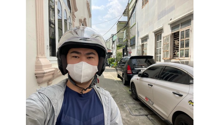 Bán nhà Đường Hòa Bình - Hẻm xe hơi 6m - (4x18)m - Khu Dân Trí