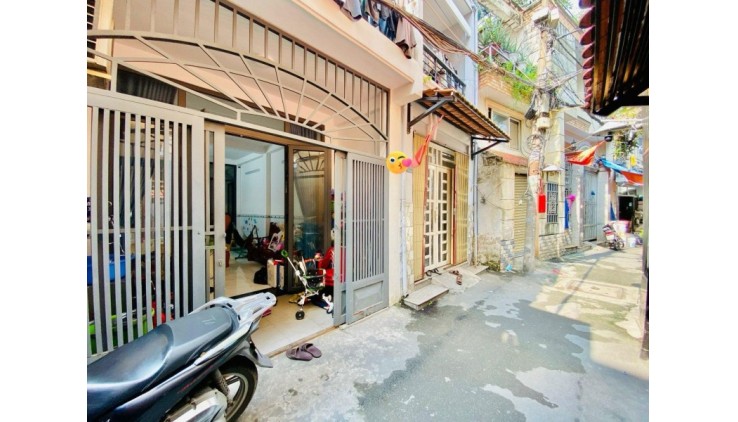 Bán nhà hẻm 107 Quang Trung - Hẻm thông 3G - (4 x 10)m - Đúc 2 lầu
