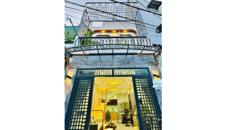 NGAY HẺM 220/ NGUYỄN VĂN KHỐI GÒ VẤP- 35m2 - NHÀ HIỆN ĐẠI FULL NỘI THẤT 