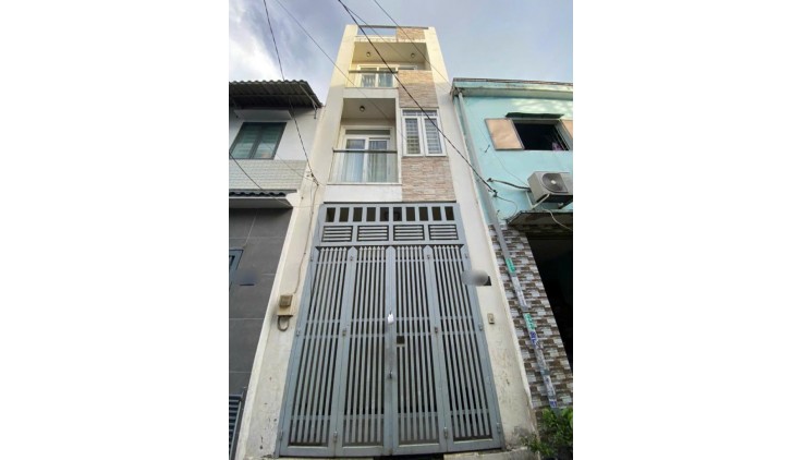 AN DƯƠNG VƯƠNG Q6 - 4 TẦNG 50M2 CÁCH VÀI CĂN RA MẶT TIỀN ĐANG CHO THUÊ 10TR