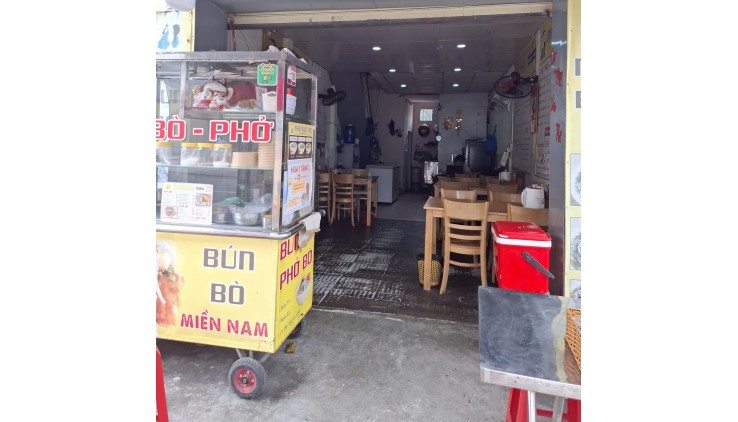 Nhà nguyên căn mặt tiền Âu Cơ, Tân Phú mình cần sang lại, quán ở gần nhà hàng, bệnh viện, trường đại học, chợ,…