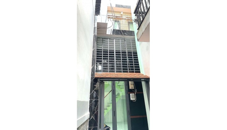 Bán nhà mới 39 m2 - 4 tầng nhỉnh 3 tỷ tại Hồng Lạc P.10 Tân Bình