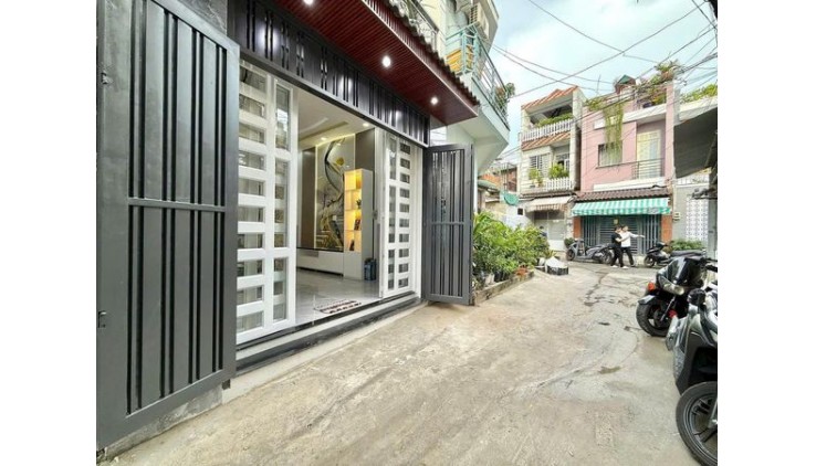 Nhà Hẻm Ô Tô, BTCT 4 Tầng, Quang Trung, Gò Vấp
