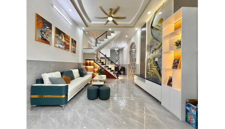 Nhà Hẻm Ô Tô, BTCT 4 Tầng, Quang Trung, Gò Vấp