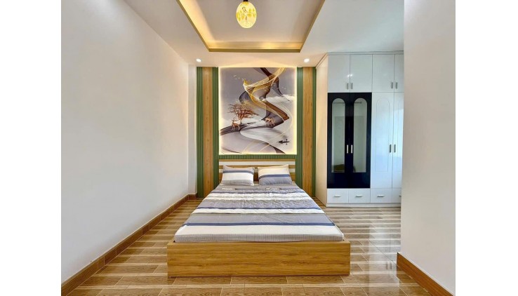 Nhà Hẻm Ô Tô, BTCT 4 Tầng, Quang Trung, Gò Vấp