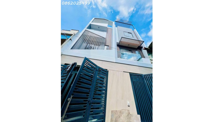 BÁN NHÀ  HẺM XE HƠI TÂN PHÚ-TÔ HIỆU-4 TẦNG- 50m2- SIU ĐẸP chỉ nhỉnh 6Tỷ