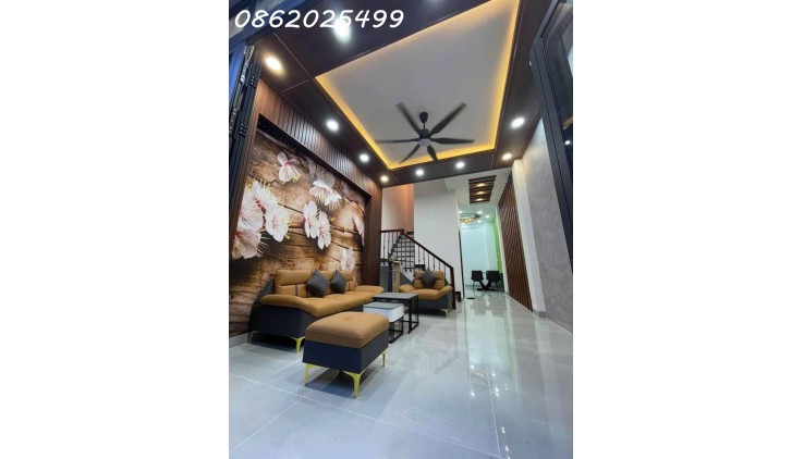 BÁN NHÀ  HẺM XE HƠI TÂN PHÚ-TÔ HIỆU-4 TẦNG- 50m2- SIU ĐẸP chỉ nhỉnh 6Tỷ