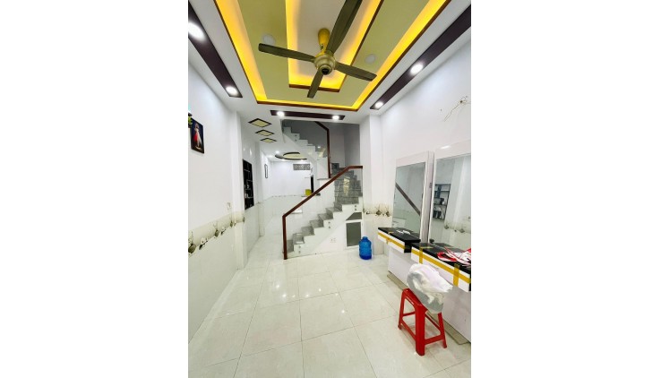 NHÀ 1/ QUANG TRUNG,CÓ SÂN THƯỢNG, 4 TẦNG, 48M2, HẺM 4M,  NHỈNH 4 TỶ