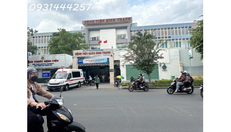 Bán nhà MTKD Lê Văn Duyệt ngay BV Bình Thạnh DTSD 135m2 3 lầu sát bên Q.1 chỉ 11 tỷ