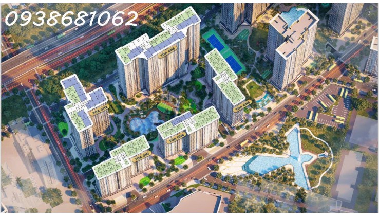 Chính chủ Bán cắt lỗ căn hộ 2PN+ Phường Long Bình Vinhome Grand Park Quận 9 60m2 chỉ 2,3T