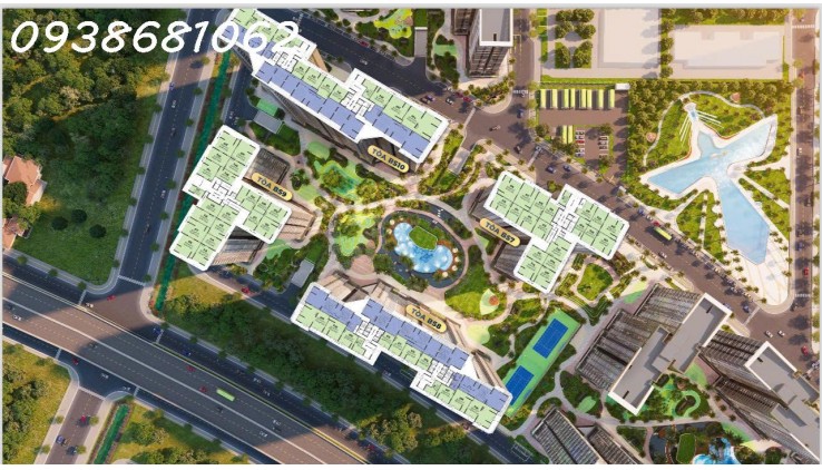 Chính chủ Bán cắt lỗ căn hộ 2PN+ Phường Long Bình Vinhome Grand Park Quận 9 60m2 chỉ 2,3T