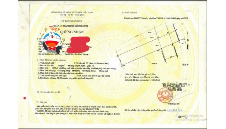 Bán Đất Giá Tốt Nhất Khu Vực Mặt Tiền Sông Vàm Thuật-Thạnh Xuân