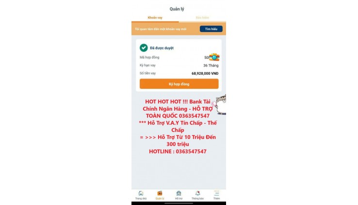 HOT HOT HOT !!! Bank Tài Chính Ngân Hàng - HỖ TRỢ TOÀN QUỐC 0363547547