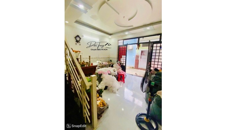 Bán Nhà hẻm thông Emart Phan Huy Ích gần chợ Phạm Văn Bạch - 5m x 10m, 2 Tầng, 2PN - thu nhập 10tr/tháng - NHỈNH 4 tỷ TL