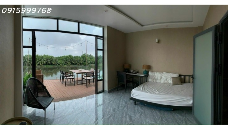 Nhà 4 tầng KDC Compound view sông Nhà bè,cách q7,q8 chỉ 7km. Giá 8ty8