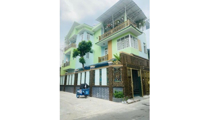 SIÊU PHẨM - BIỆT THỰ LÔ GÓC HẺM XE TẢI NGAY NGÃ 4 BỐN XÃ HƯƠNG LỘ 2 - GIÁP TÂN PHÚ - NHÀ 3 TẦNG - 145M2 - GIÁ NHỈNH 10 TỶ