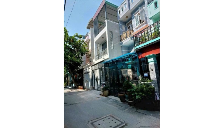 NHÀ BÁN HẺM XE HƠI THÔNG TỨ HƯỚNG- XE HƠI NGỦ TRONG NHÀ-  KHU DÂN TRÍ ,