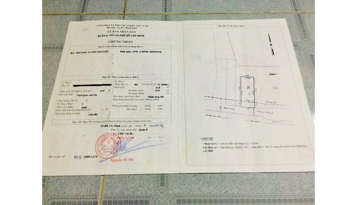 GIÁ TỐT - CHÍNH CHỦ Bán Nhanh Căn Nhà   Đẹp Vị Trí Tại Quận 8, TP HCM