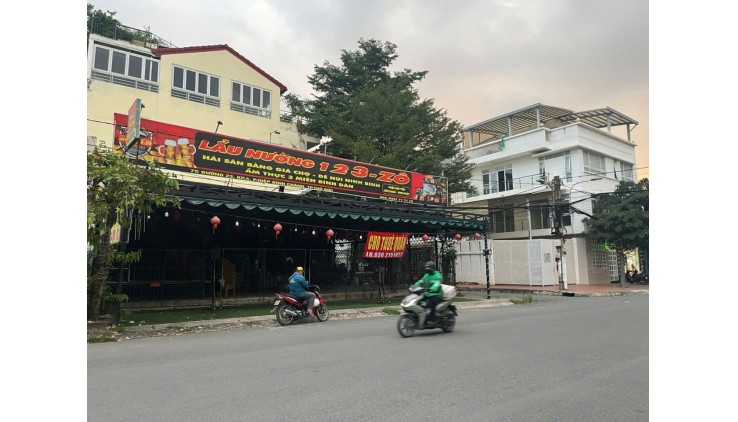 CHO THUÊ NHÀ HÀNG – QUÁN ĂN 250M2 CĂN GÓC MẶT TIỀN ĐƯỜNG SỐ 23, KHU BÊN SÔNG