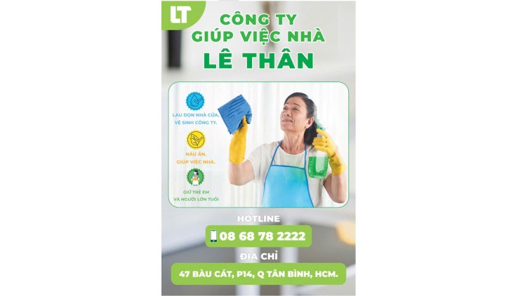 ANH CHỊ CHỦ NHÀ ĐANG CẦN TÌM NGƯỜI GIÚP VIỆC LÂU DÀI - ỔN ĐỊNH - LÀM VIỆC CÓ TÂM - CHỊU KHÓ ĐÚNG KO Ạ