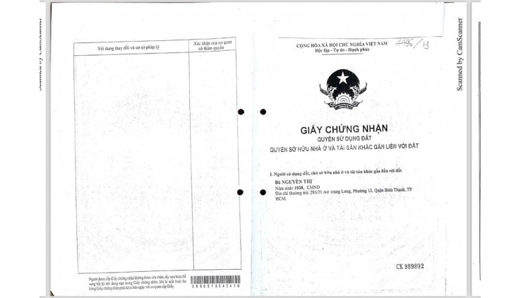 Cần chuyển nhượng gấp bât động sản dự án vip Nơ Trang Long, P13, Binh Thạnh, DT 2450m2, Chỉ 298 Tỷ