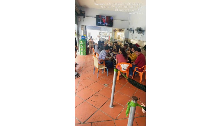 SANG NHƯỢNG NHANH QUÁN CAFE NHẬU Góc 2 Mặt Tiền Tại Trương Phước Phan,