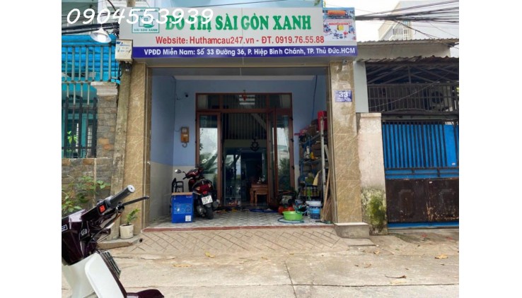 Bán Nhà Mt Đường Số 36, Phường Hiệp Bình Chánh, Tp Thủ Đức