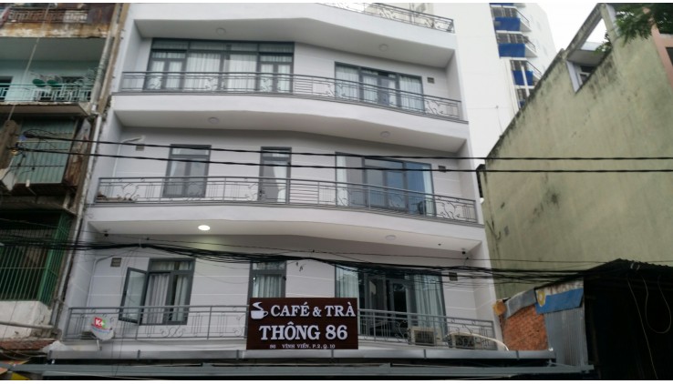 Bán Nhà MẶT TIỀN KD đường Xô Viết Nghê Tĩnh,Q.Bình Thạnh,DT:10mx40m,KC: 2 lầu,,Giá:75 tỷ.