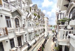 NHÀ P6 - GÒ VẤP - KHU PHÂN LÔ - NHÀ 5 TẦNG - HẺM OTO- NỘI THẤT CAO CẤP - 7,3 TỶ